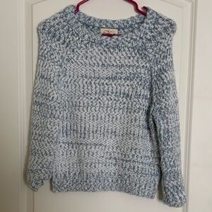 Yes Lola Elegant Sky Blue Knit Sweater